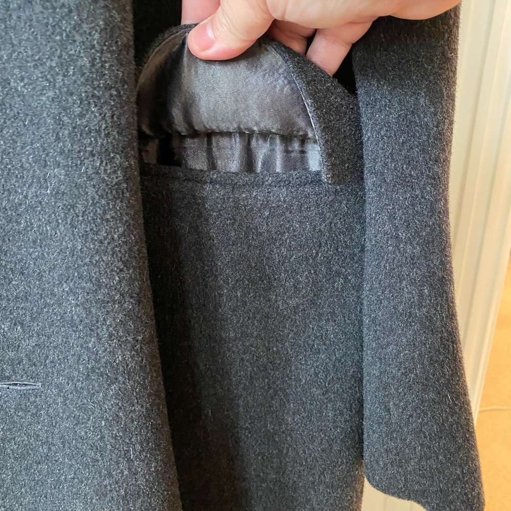 Big and Tall 100% Wool Men’s Coat - Picture 1 of 6